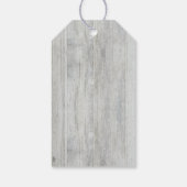 ウッドベビー素朴ズブレスメイソンジャールバ結婚ンズ ギフトタグ (裏面)