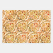 ウッドベリー、クリスマスアルファベット、ブリュッセル ラッピングペーパーシート (正面3)