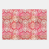 ウッドベリー、クリスマスアルファベット、ブリュッセル ラッピングペーパーシート (正面)