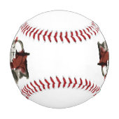 ウッドベース奏者 野球ボール (正面)