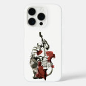 ウッドベース奏者 Case-Mate iPhoneケース (裏面)