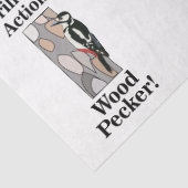 ウッドペッカーバードおもしろい誕生日 薄葉紙 (詳細)