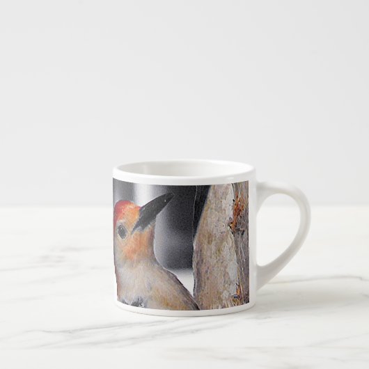 ウッドペッカーポートレート エスプレッソカップ (右)