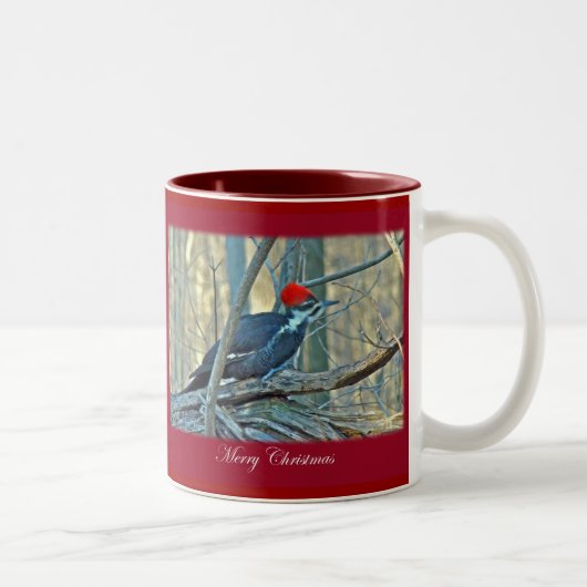 ウッドペッカーメリークリスマスアイテム ツートーンマグカップ (右)