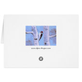 ウッドペッ絵画カーズオリジナル鳥絵 (裏面横)