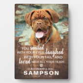 ウッドペ動揺して素朴ット記念フォトキープサケ フォトプラーク (正面)