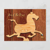 ウッドホース中国のニューイヤー誕生日ポストC シーズンポストカード (正面)