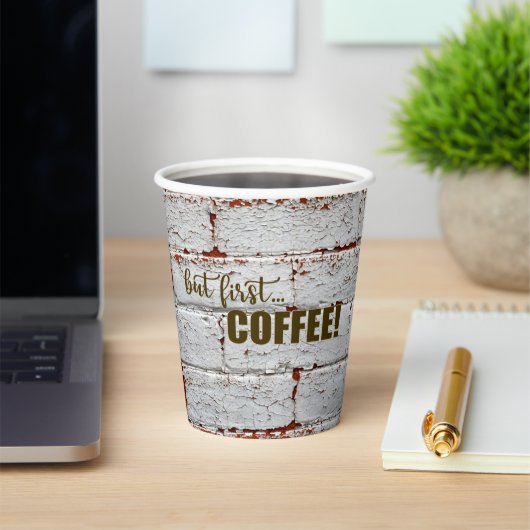 ウッドボックスサイン紙カップ 紙コップ (インサイチュ)