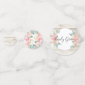 ウッドボ素朴ホフローラスウィート16誕生日 コンフェッティ (正面)