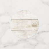 ウッドボ素朴ホフローラスウィート16誕生日 コンフェッティ (スモール正面)