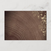 ウッドボ素朴ホフローラ結婚ズ詳細 エンクロージャーカード (裏面)