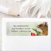 ウッドマウス&ベリー差出人住所ラベル ラベル (インサイチュ)