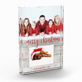 ウッドメリー素朴クリスマス – フォトブロック