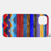 ウッドモダンシェブロンストライプ#2 Case-Mate iPhoneケース (裏面 (横))