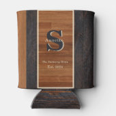 ウッドモダンフエ2トーンモノグラムスクエア 缶クーラー (裏面)