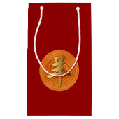 ウッドヤギ中国のラムイヤー〔占星術の〕十二宮図スモール抱き枕 スモールペーパーバッグ (正面)