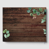 ウッドユ素朴ーカリ手書きゲストブック ゲストブック (裏面)