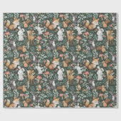 ウッドラお洒落ンドの友人 ラッピングペーパー (フラット)