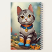 ウッドラお洒落ンドアメリカショートヘア ノートブック (裏面)