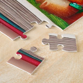 ウッドラお洒落ンドイラストレーション ジグソーパズル (側面)