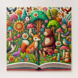 ウッドラお洒落ンドイラストレーション ジグソーパズル