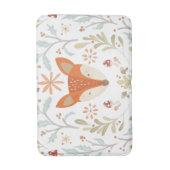 ウッドラお洒落ンドキツネ バスマット (正面縦)