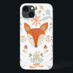ウッドラお洒落ンドキツネ iPhone 13ケース<br><div class="desc">緑のキツネ葉。アーティスト: June Erica Vess.イメージID: 105549D。</div>