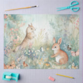 ウッドラお洒落ンドシリーズデザイン8 薄葉紙 (クラフト)