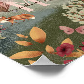 ウッドラお洒落ンドシーン色鉛筆子供部屋 ポスター (角)