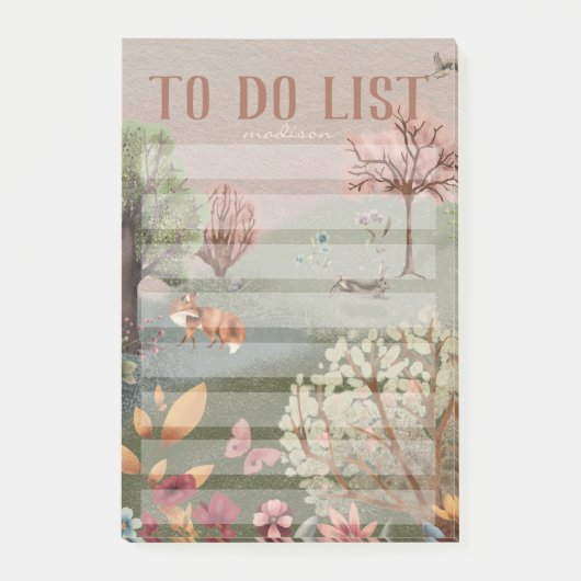 ウッドラお洒落ンドシーン色鉛筆 ポストイット (正面)