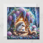 ウッドラお洒落ンド動物茶パーティー シーズンカード (正面)