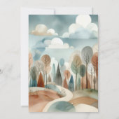 ウッドラお洒落ンド誕生日パーティー 招待状 (裏面)