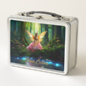 ウッドラカスタムンドの森の魔法の妖精 メタルランチボックス (正面)