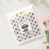 ウッドラパーソナライズされたンドクリージャーベビーシャワーバッグ フェイバーバッグ (封をした状態)