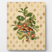 ウッドラファンシーンド植物学 フォトプラーク (正面)