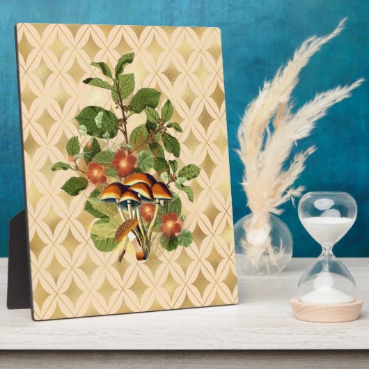 ウッドラファンシーンド植物学 フォトプラーク (側面)