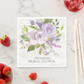 ウッドラベ素朴ンダーフローラシャワー紙ナプキンス スタンダードランチョンナプキン (インサイチュ)