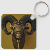 ウッドラム キーホルダー (裏面)