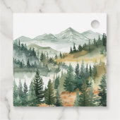 ウッドラモダンンド動物ありがとう フェイバータグ (裏面)