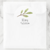 ウッドランズアニマルズ踊りフォレストピクニック ラウンドシール (バッグ)