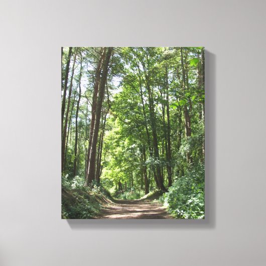 ウッドランズウォールデコール キャンバスプリント (正面)