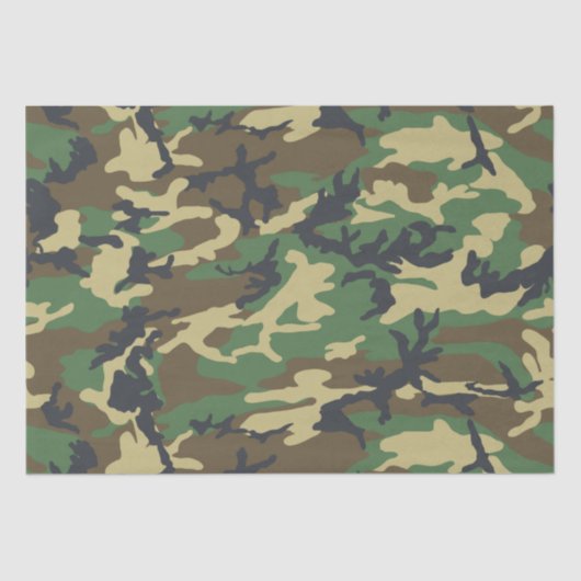 ウッドランズカモフラージュアウトドアスマンギフト  薄葉紙 (正面)