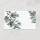 ウッドランズフォレストかわいいベビーアニマルおむつラッフル エンクロージャーカード (裏面)