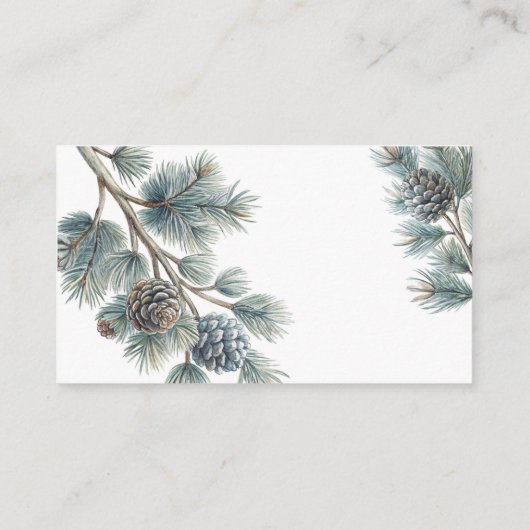 ウッドランズフォレストかわいいベビーアニマルズブックリクエスト エンクロージャーカード (裏面)