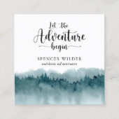 ウッドランズフォレストの名刺 スクエア名刺 (正面)