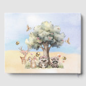 ウッドランズワイルドライフベビーシャワーゲストブック ゲストブック (裏面)