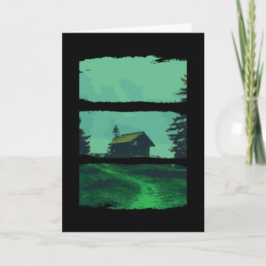 ウッドランズ,フォレストデザイン カード (正面)