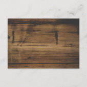 ウッドランタン素朴カントリー披露宴 (裏面)