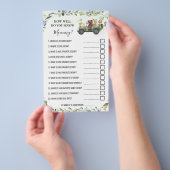 ウッドランドお母さんシャワーゲームカード チラシ (ハンドル)