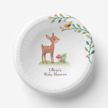 ウッドランドお洒落アニマルズベビーシャワー